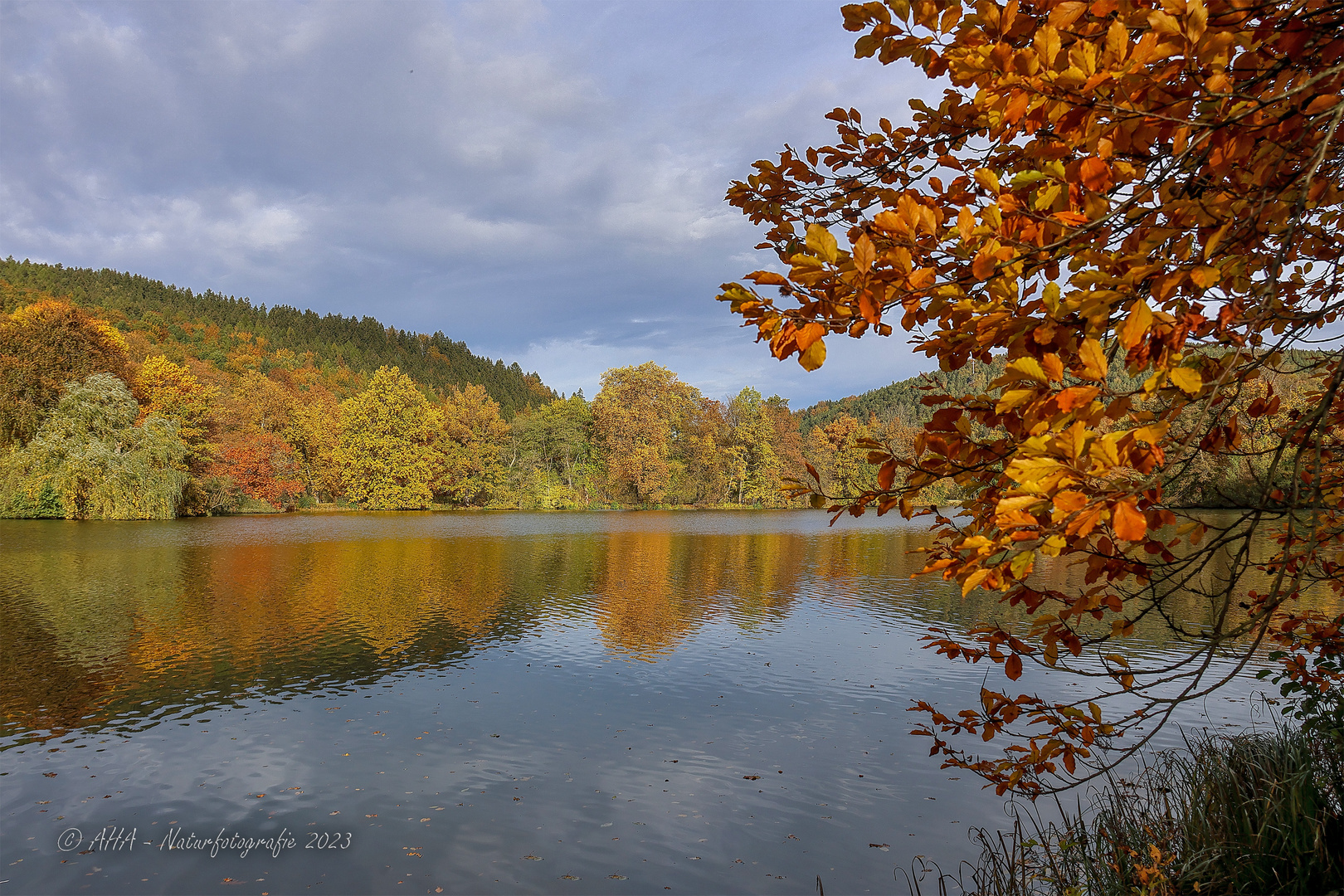 Nochmal goldener Oktober heute