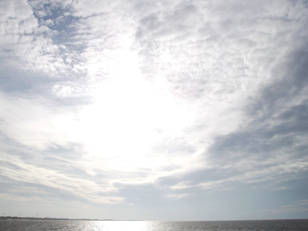 Nochmal Himmel und Meer in Norddeich