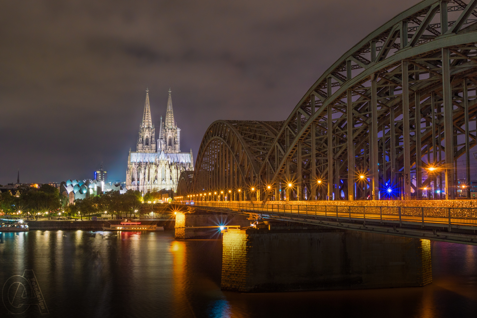 Nochmal Hohenzollernbrücke 