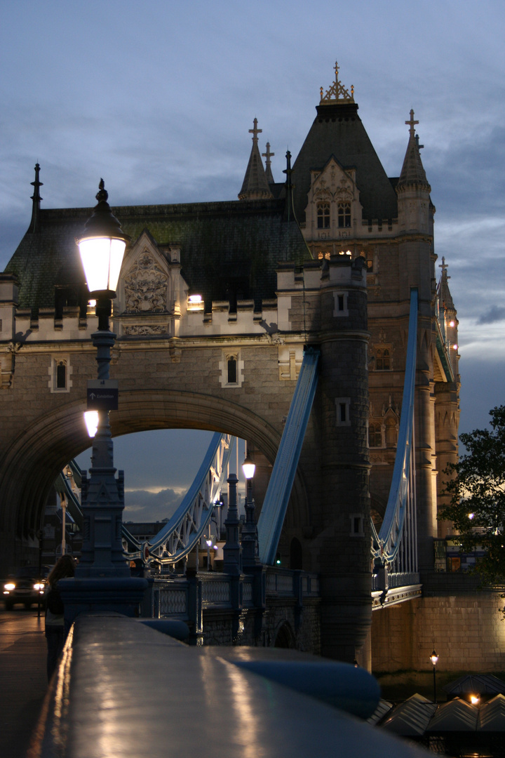 nochmal London in der Dämmerung