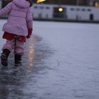 Nochmal über die Alster rutschen ...