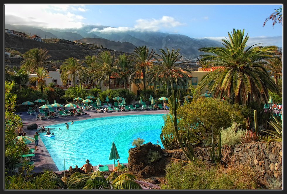 nochmal unser Hotel "Hacienda San Jorge" auf La Palma