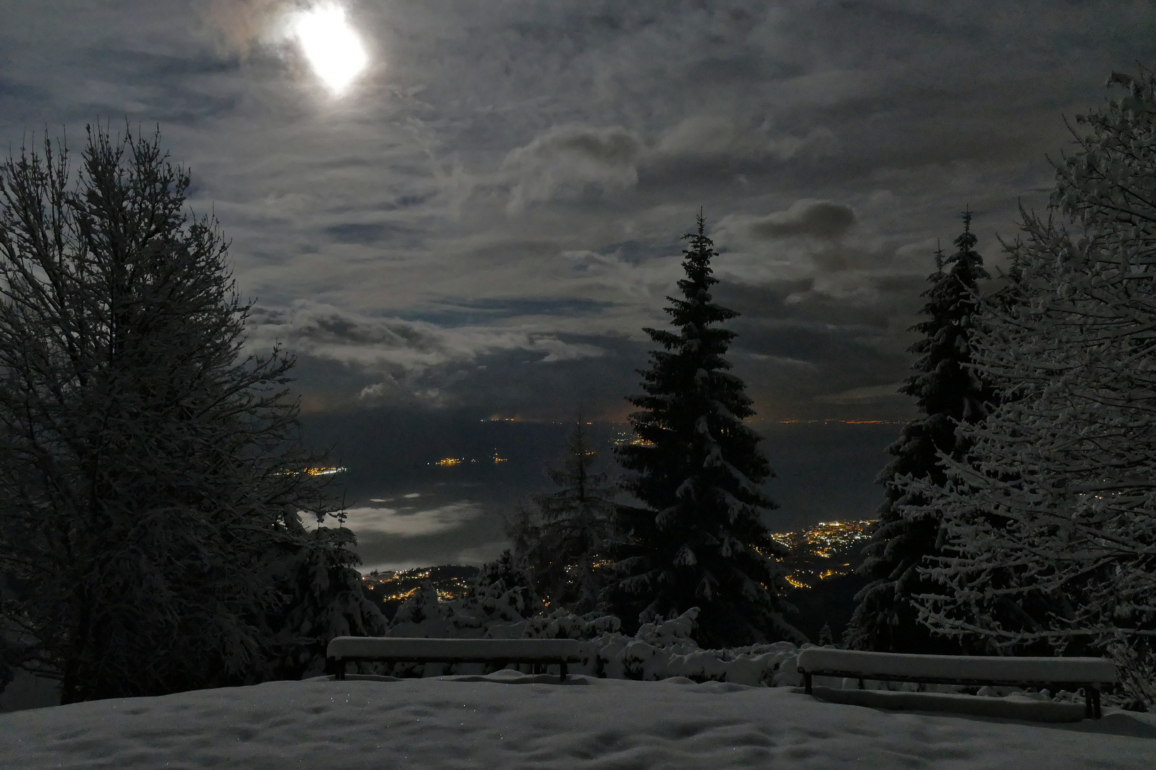 Nochmal Winter am Lac Leman