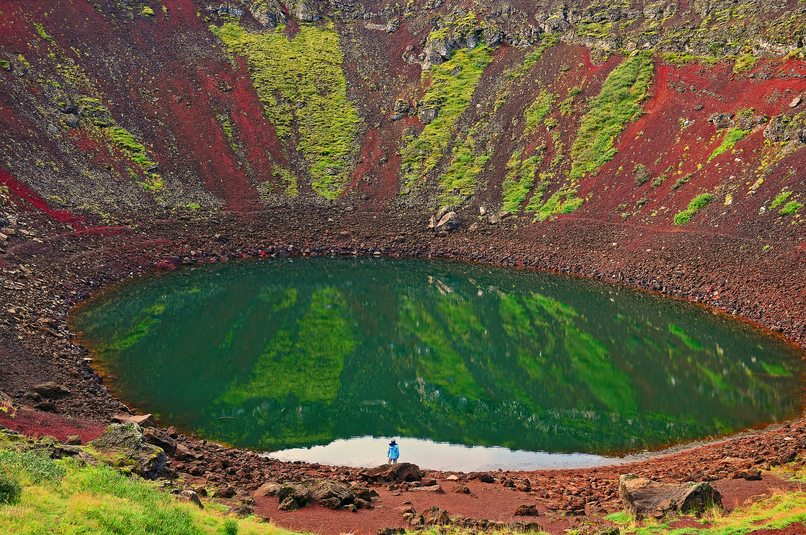 nochmals der Kerið-Krater, Island