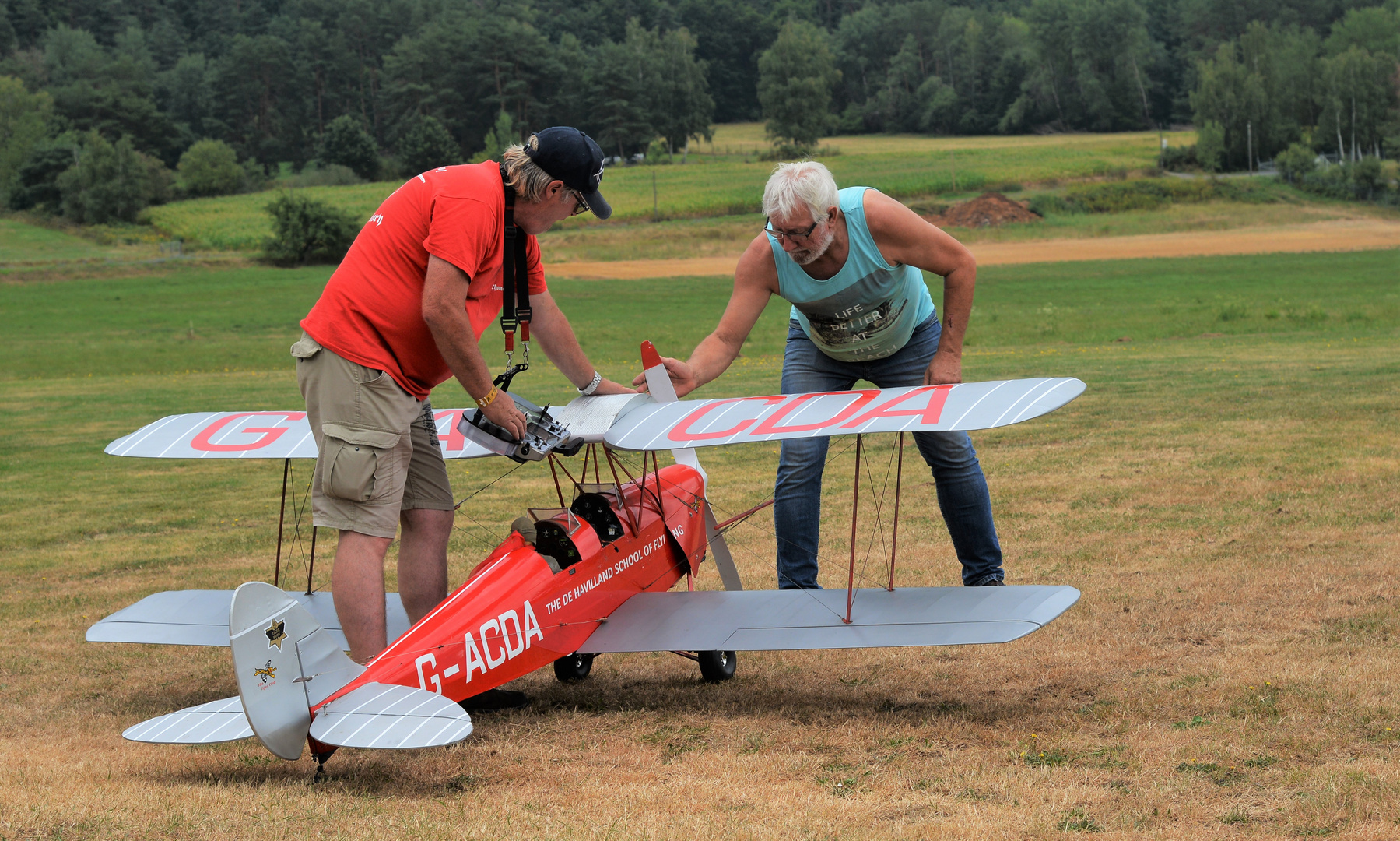 & nochmals unsere Tiger Moth 