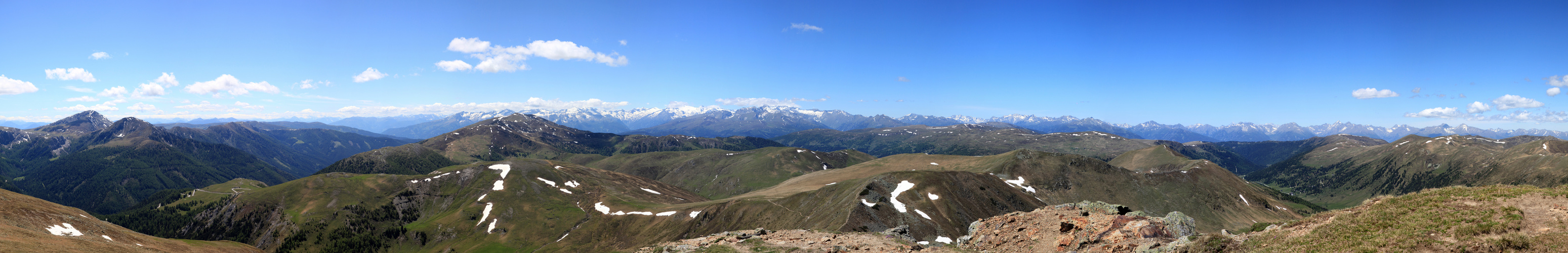 "Nockalm Pano vom Gipfel des Köngstuhls"