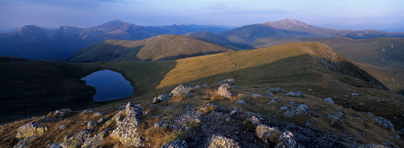 Nockberge in den frühen Morgenstunden