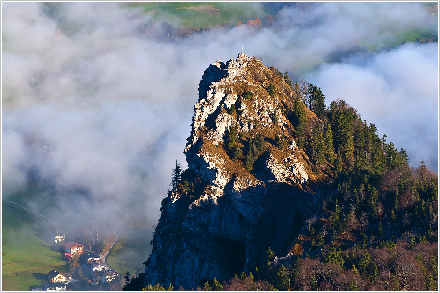 Nockstein im Nebel