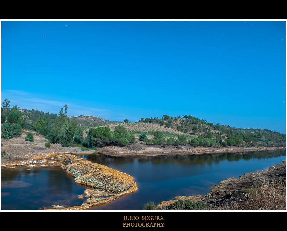 Nocturno: Río Tinto en Gadea