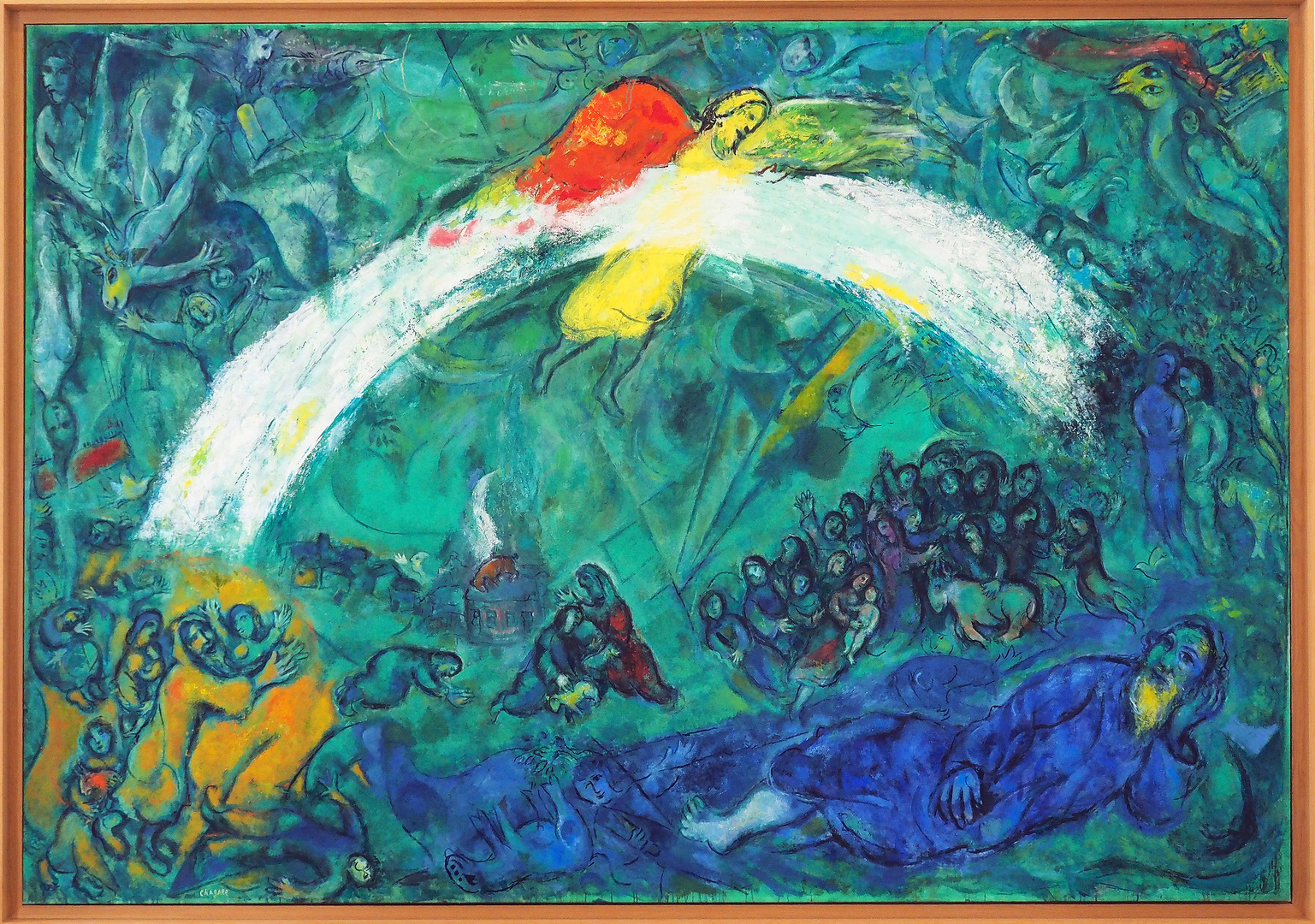 Noé et l’arc-en-ciel  -  Marc Chagall (1961-66)