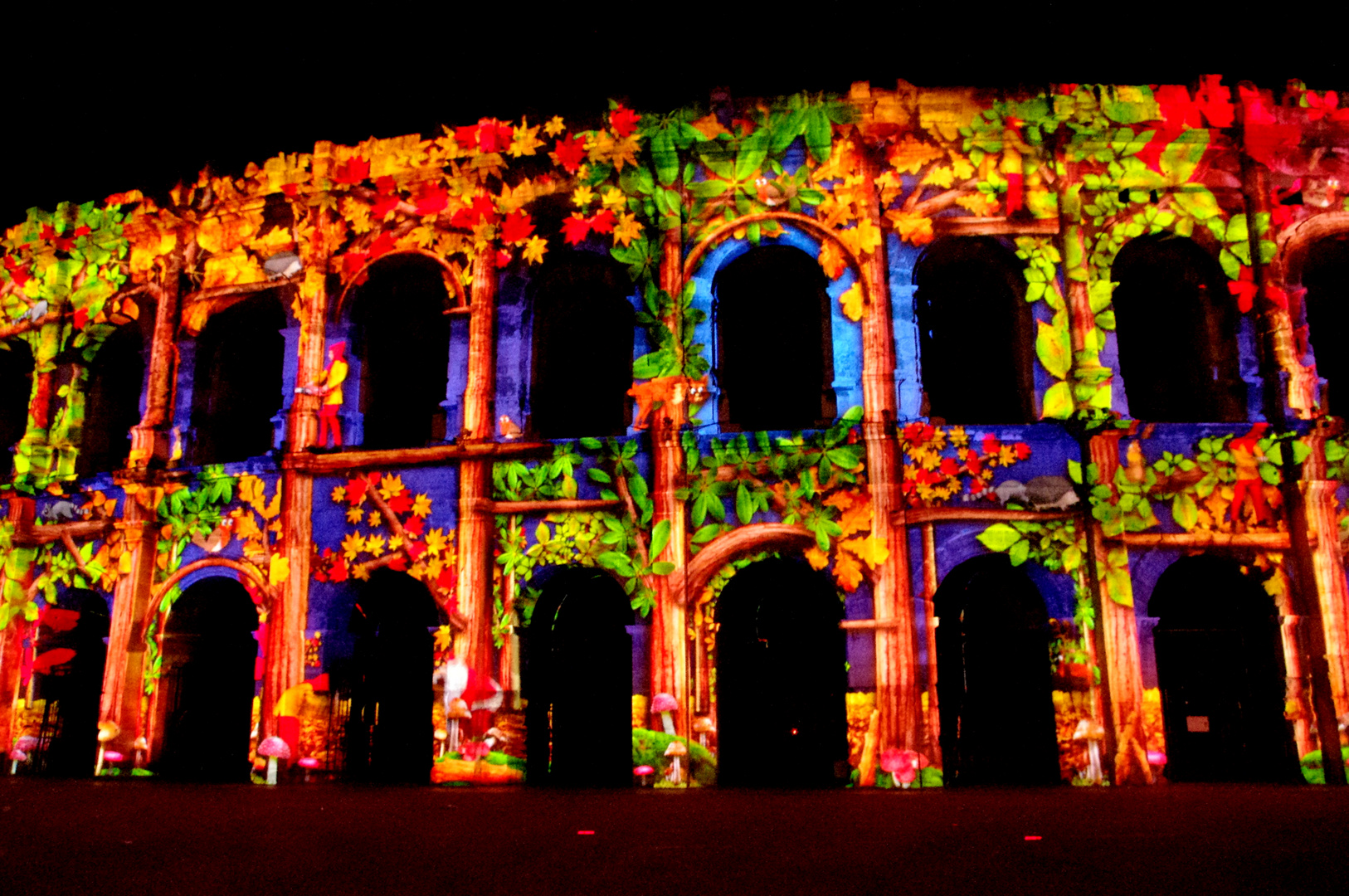 Noël à Nîmes ..... l'automne !!