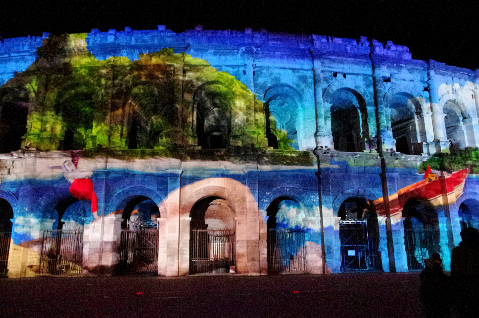 Noël à Nîmes ..... l'été !