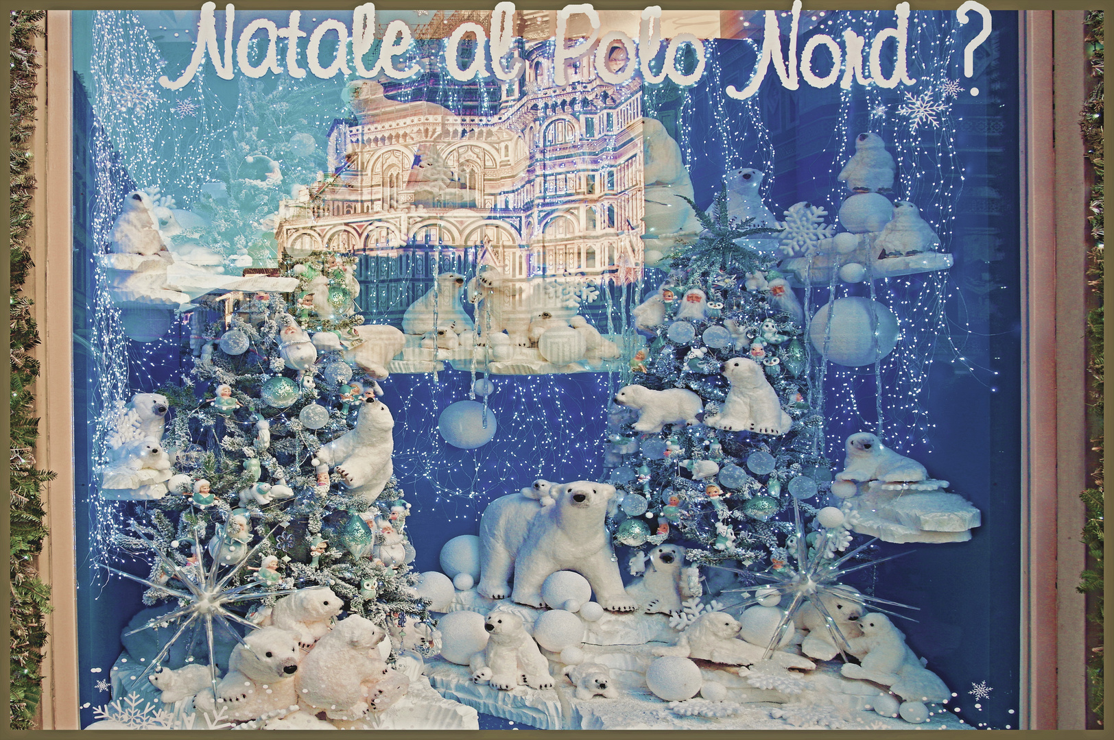 noël au pôle nord? non , à florence !