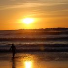 Noël, sur la côte Atlantique; Portugal.