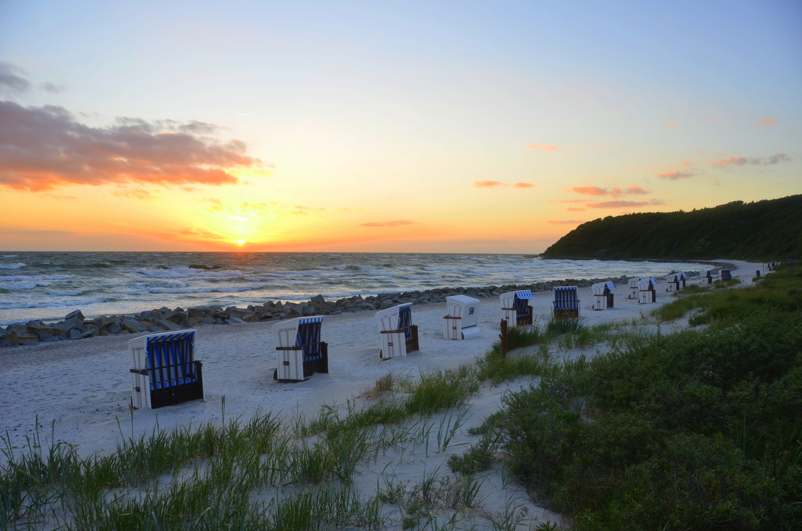 Nördlich der Insel