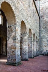 Nördliche Langhausarkaden ehem. Stiftskirche St. Marien, St. Petrus,und St. Eleutherius Leitzkau