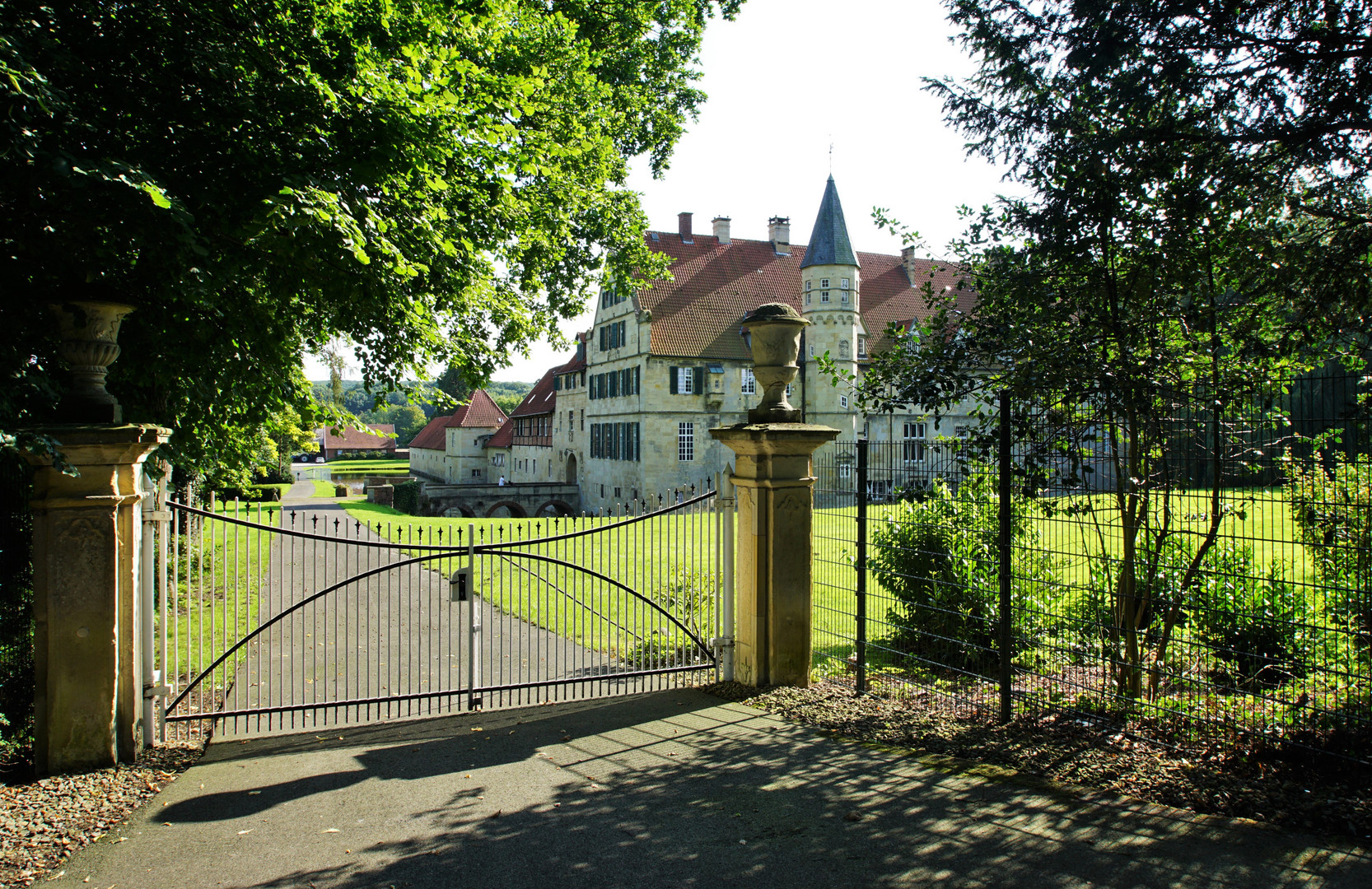 Nördliche Zufahrt zum Haus Havixbeck.