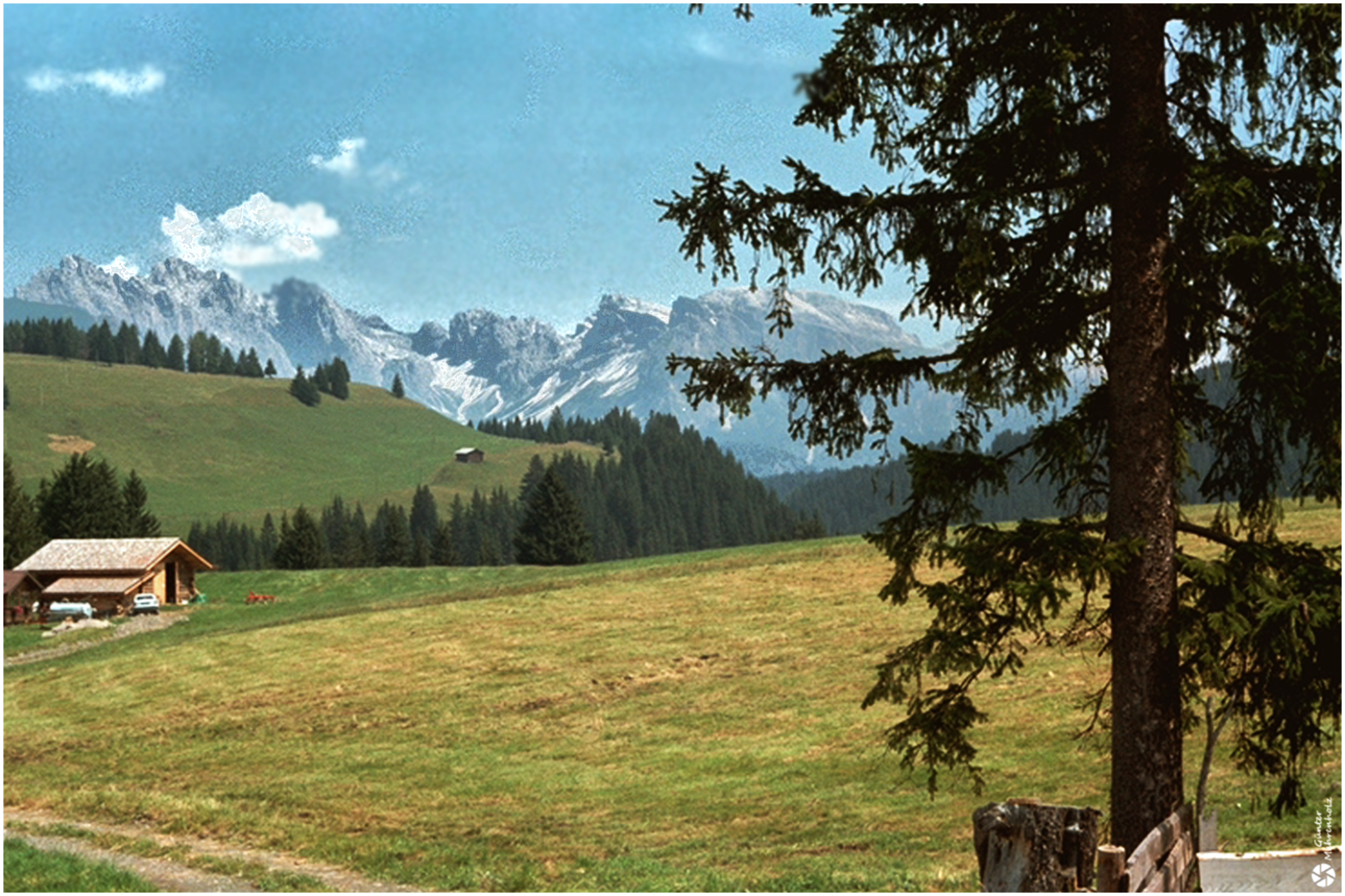 Nördlicher Blick von der Seiser Alm