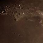 Nördliches Mare Imbrium zwischen Sinus Iridum und Plato