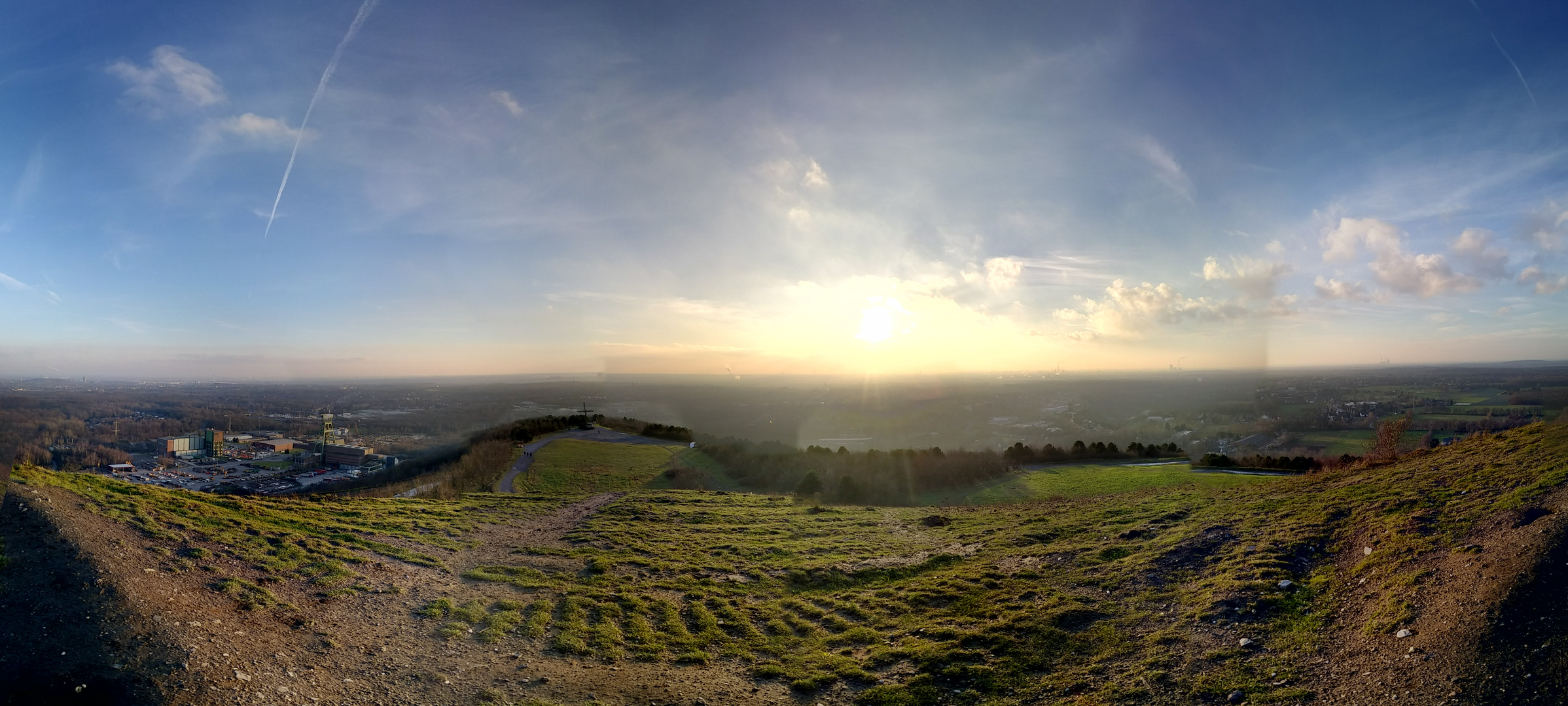 Nördliches Ruhrgebiet Sonnenuntergang