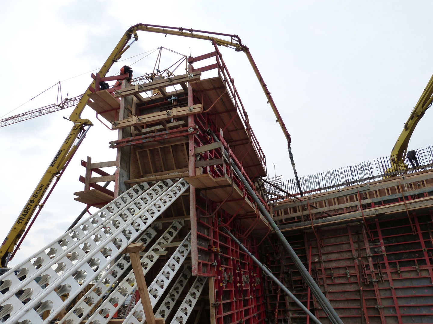 Nördliches Widerlager Bauwerk 1 Dammseite  OST