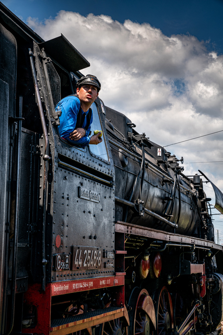 Nördlingen 50. Jahre bayrisches Eisenbahn Museum 