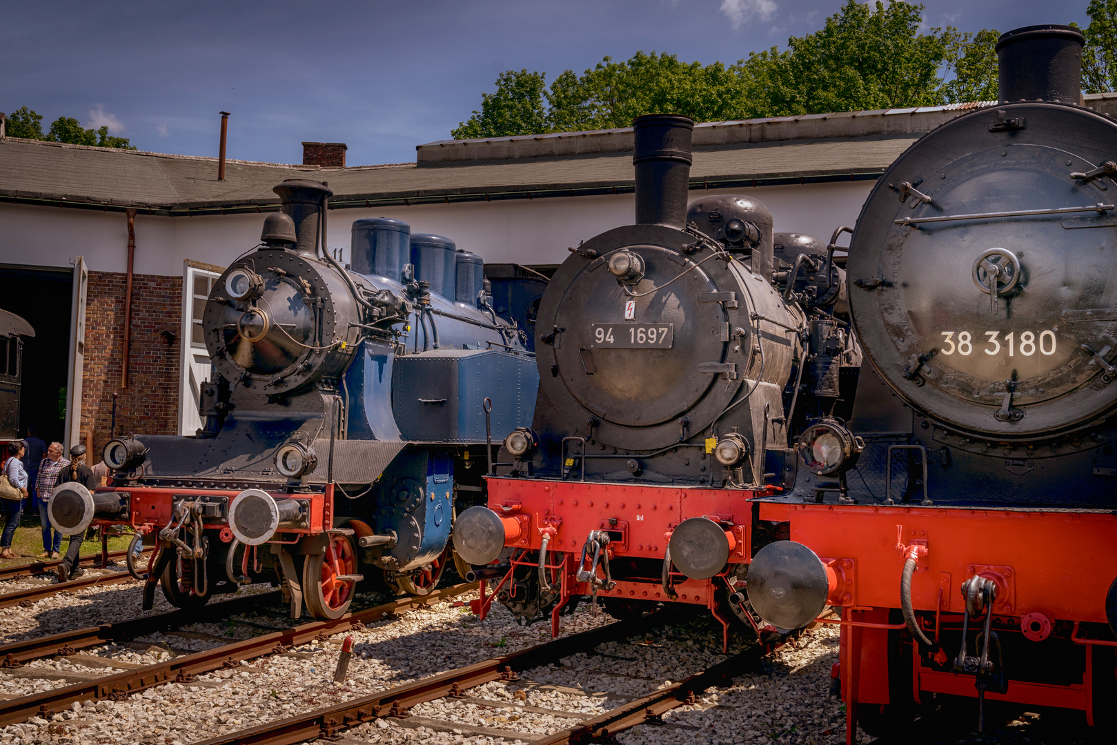 Nördlingen 50 Jahre bayrisches Eisenbahn Museum 