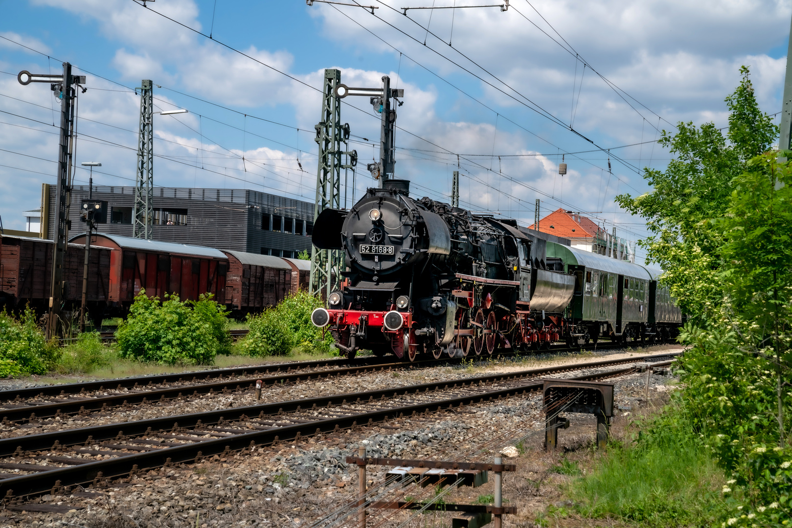 Nördlingen 50. Jahre bayrisches Eisenbahn Museum 