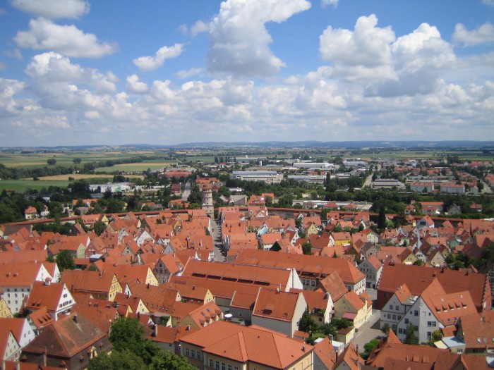 Nördlingen im Nördlinger Ries