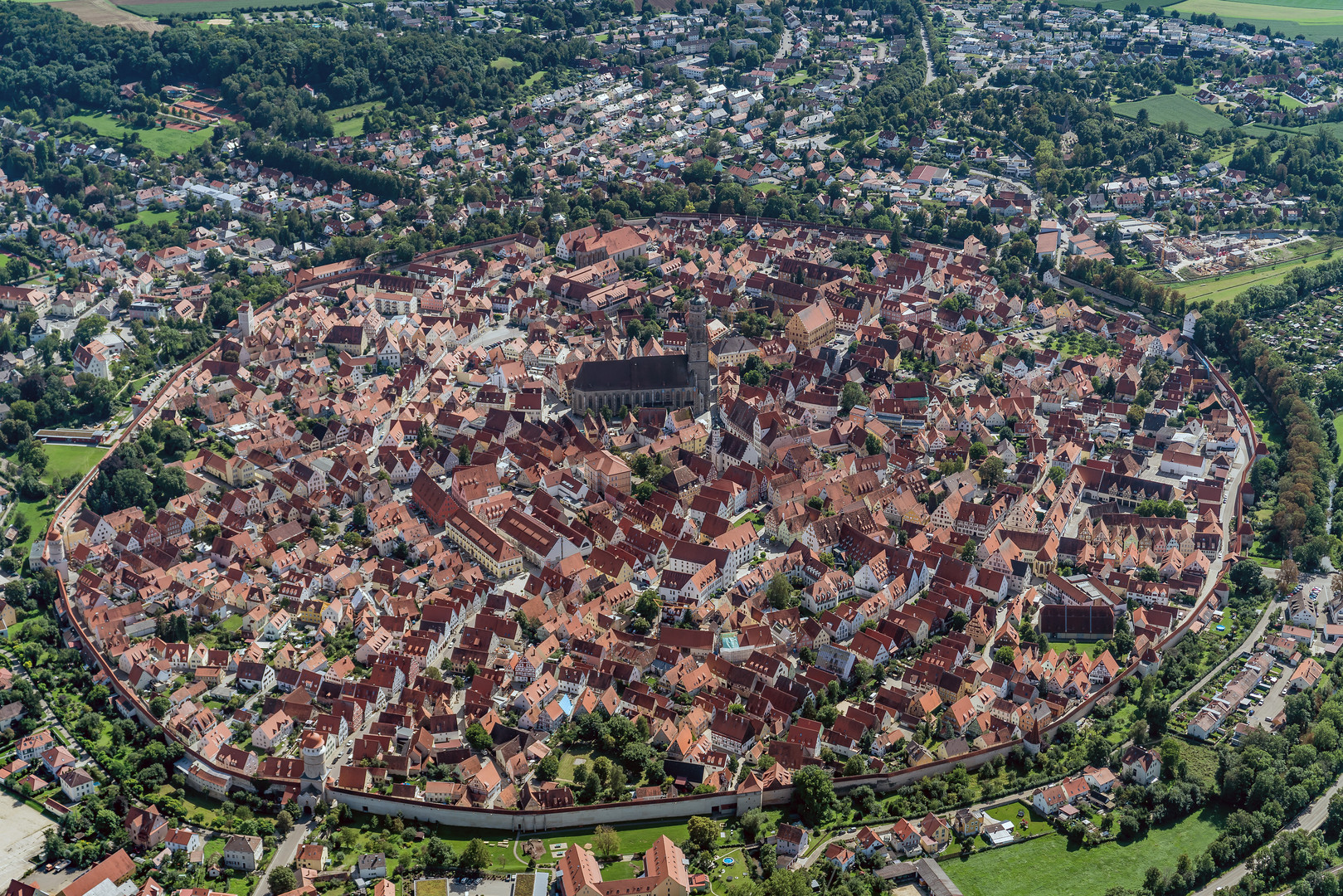 Nördlingen in Bayern 