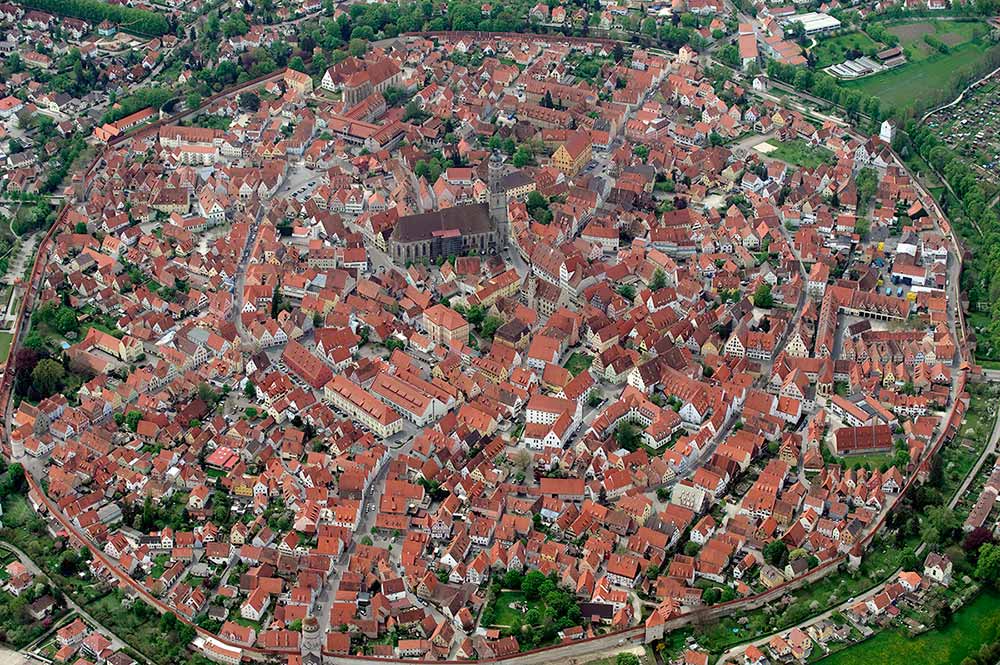 Nördlingen von oben