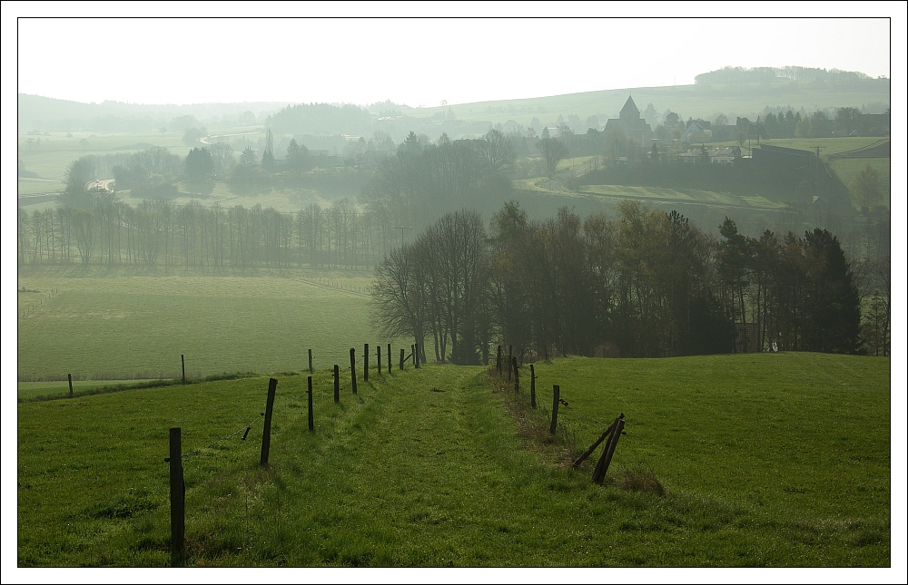 Nöthen im Morgendunst