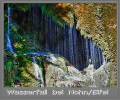 Nohner Wasserfall in der Eifel