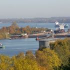 NOK Schleusen Kiel-Holtenau im Herbst