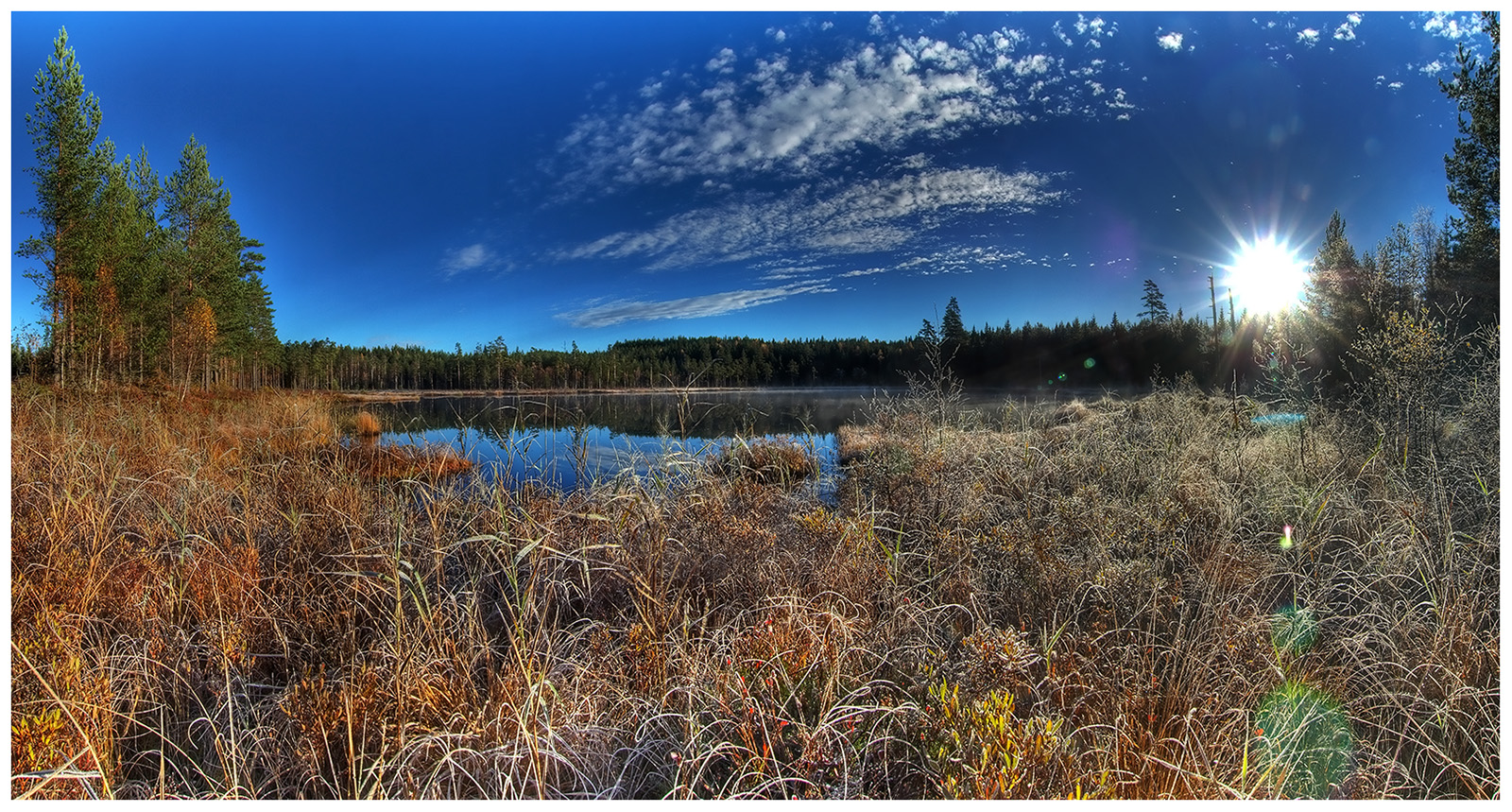 Noltjärnen i Värmland Höst 2010