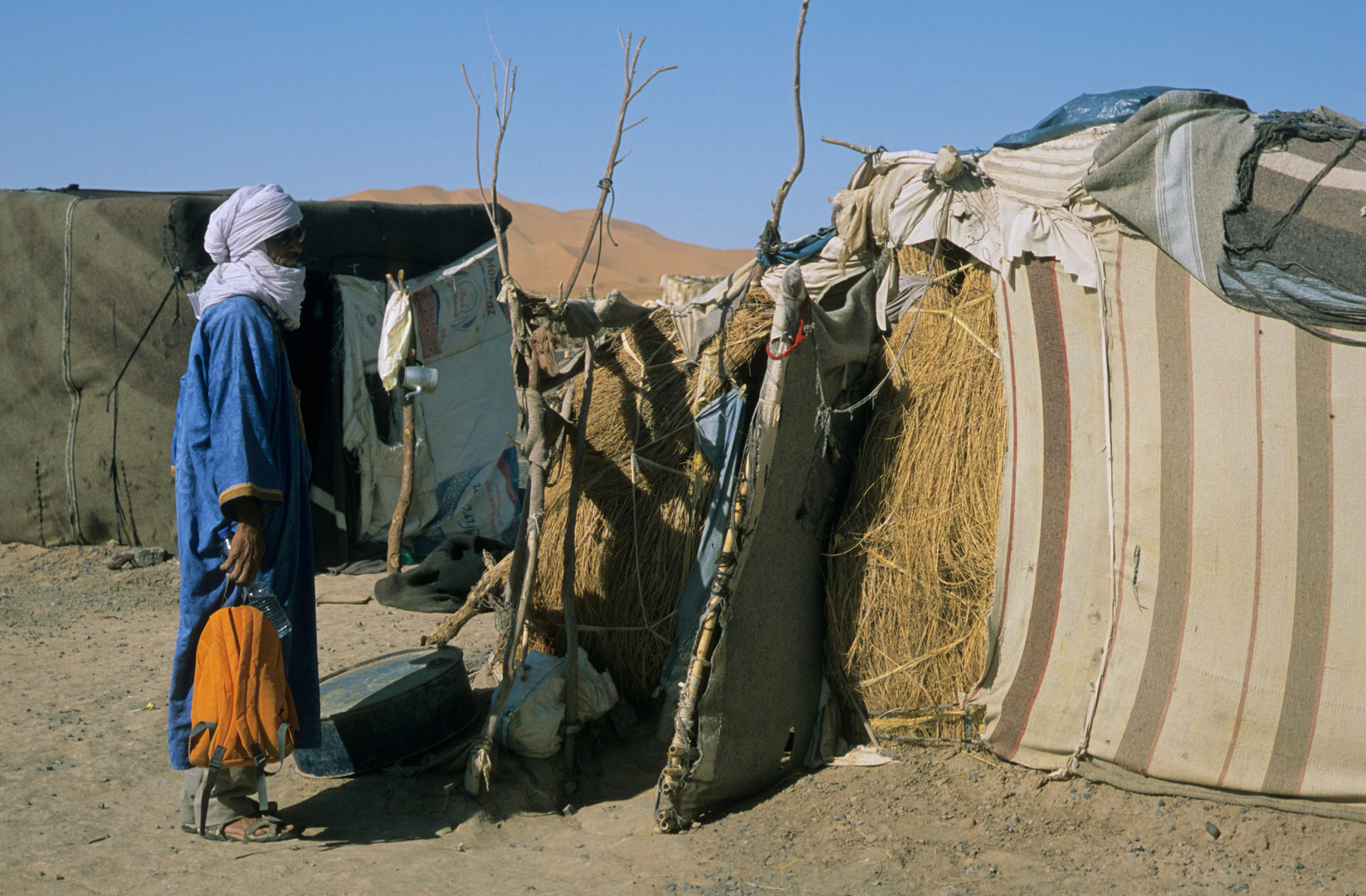 Nomaden in der Sahara