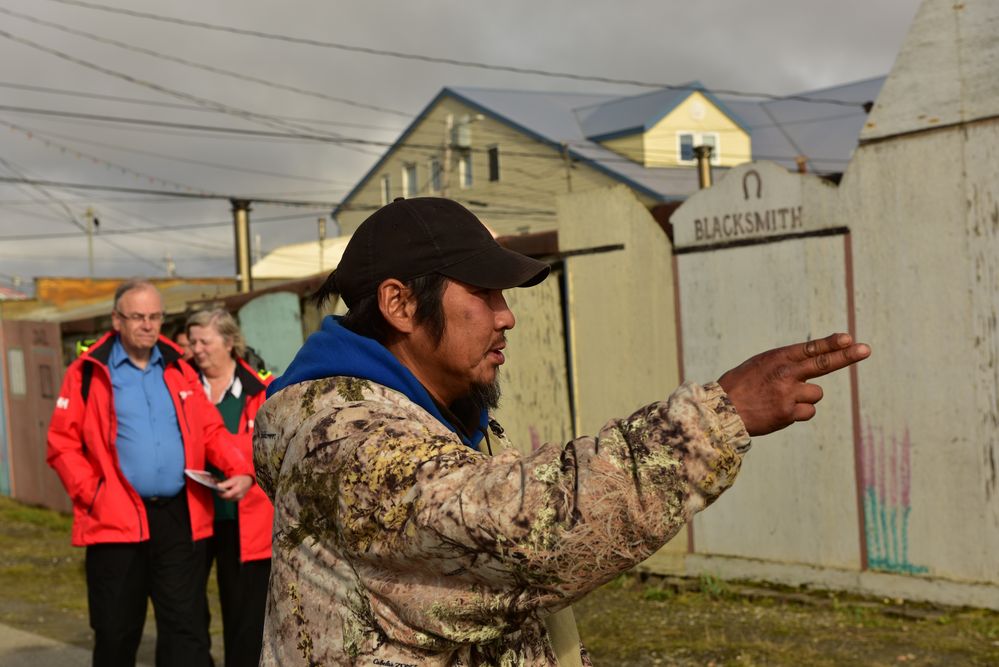Nome Alaska. Bewohner und Touristen. ..DSC_2921 Foto & Bild