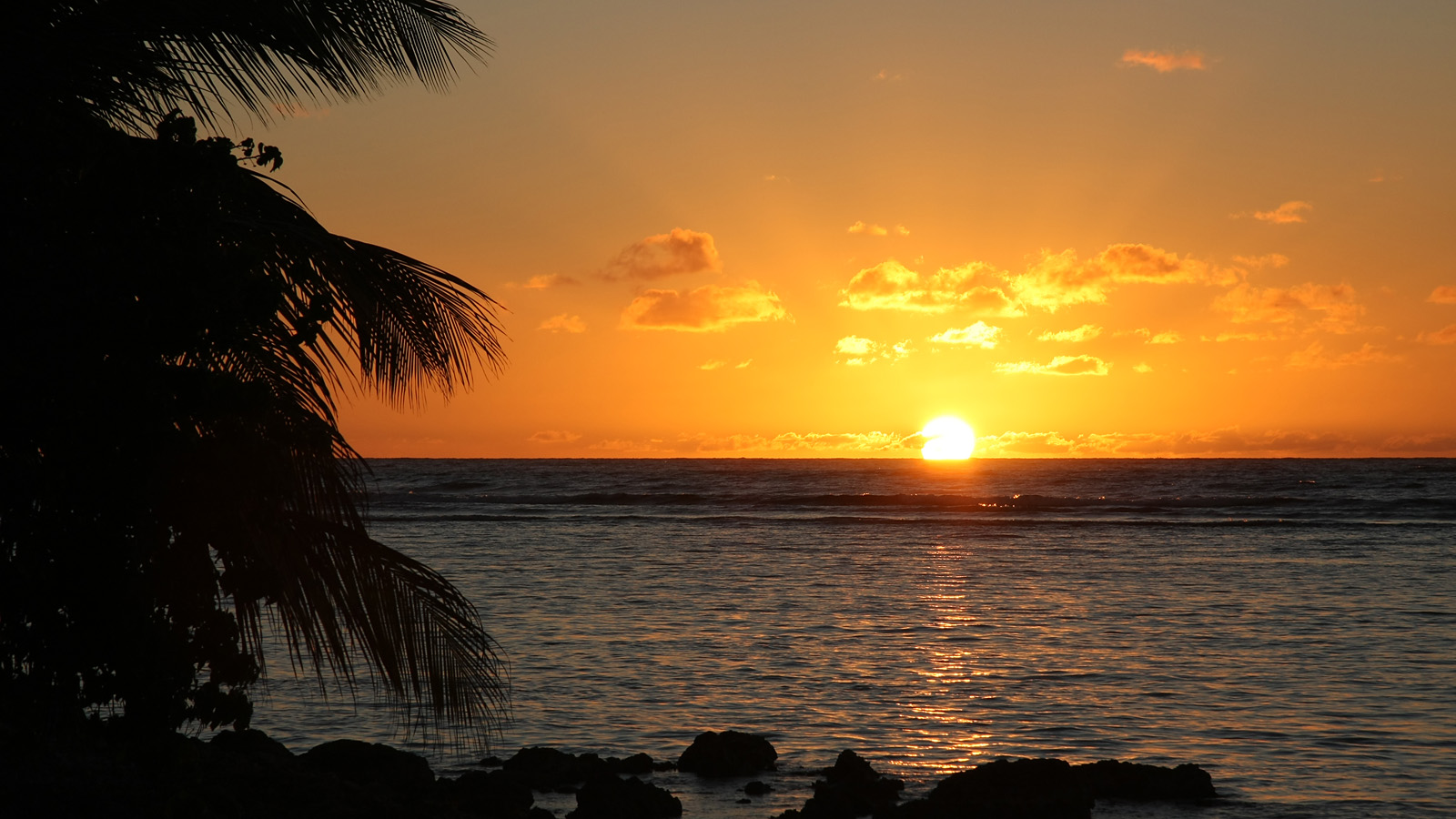 Non ! Ce n'est pas un coucher de soleil !