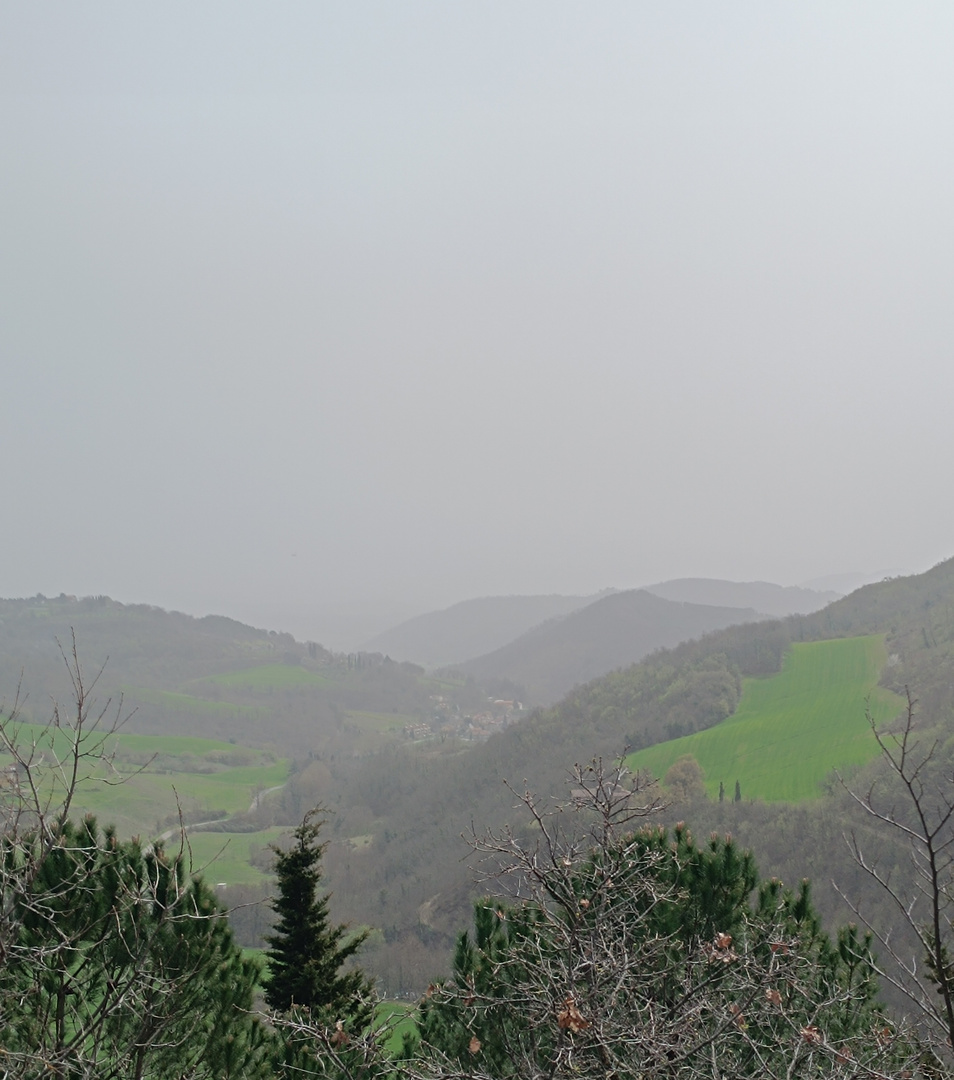 Non nebbia, sabbia del Sahara