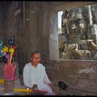 Nonne in Angkor