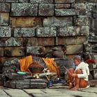 Nonne in Angkor