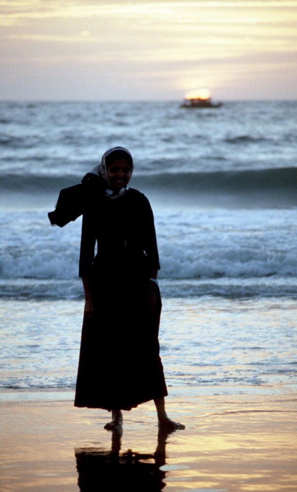 Nonne - irgendwo in Goa