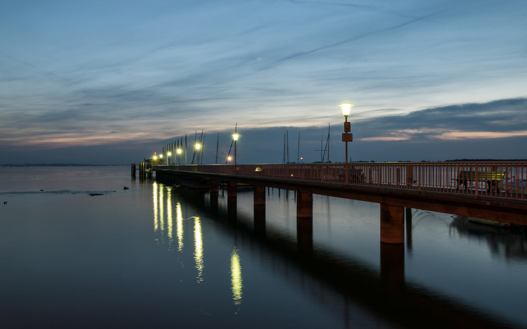 Nonnenhorn zur Blauen Stunde 