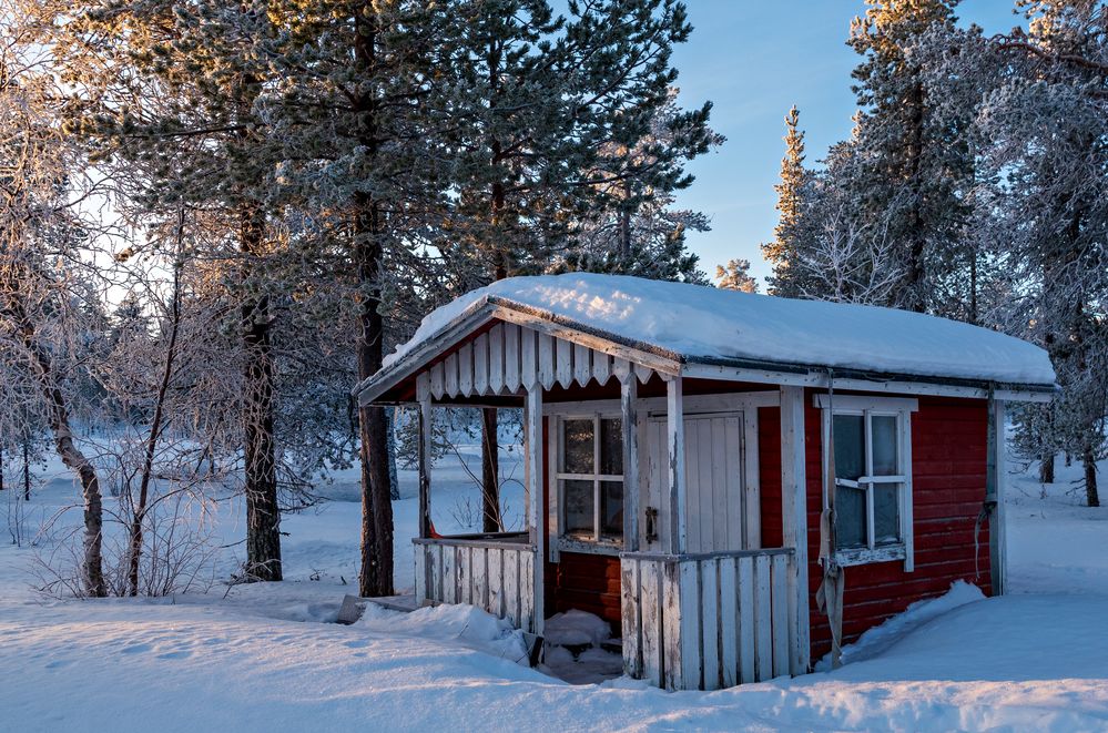 Nord Finnland im Winter Impression 12