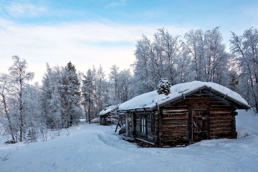 Nord Finnland im Winter Impression 35