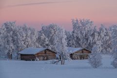 Nord Finnland im Winter Impression 4