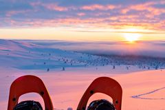 Nord Finnland im Winter Impression 46