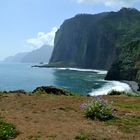 Nord küste nah bei Faial - Sicht nach dem Osten