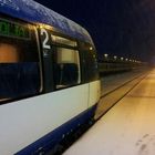 Nord Ostsee Bahn im Schnee