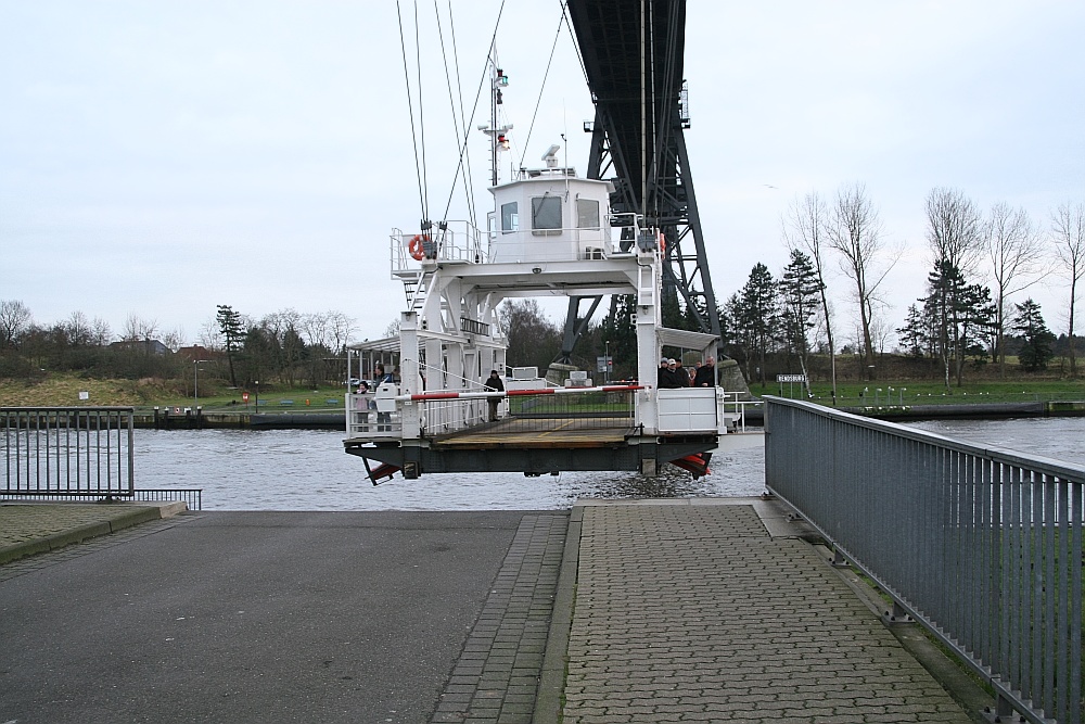 Nord-Ostsee-Kanal, Schwebefähre, Rendsburg